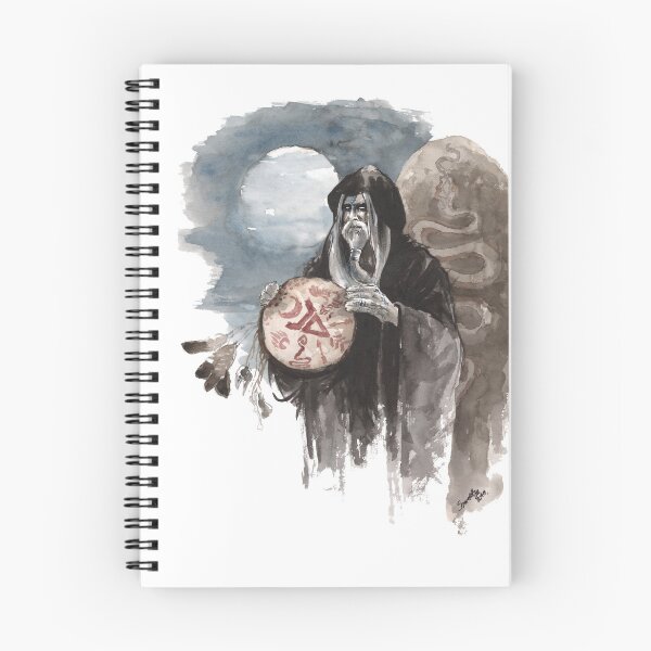 Item preview, Shaman Slavic Veles Print Shaman Wallpaper designed and sold by Mariusz Szmerdt.