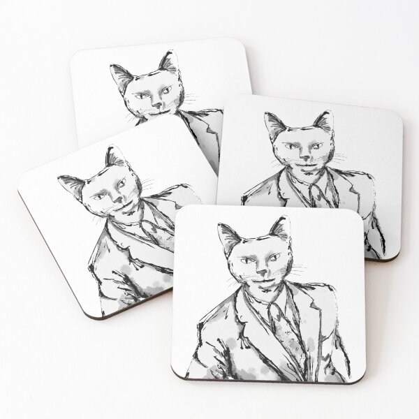 Item preview, Business Cat designed and sold by HopeDiamond-Art.
