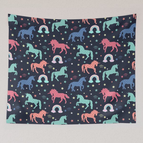 Item preview, Cute rainbow and unicorns designed and sold by CatheriLove.