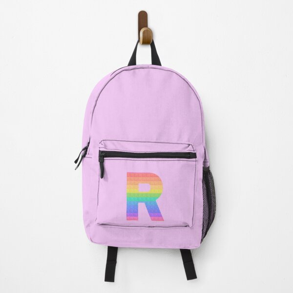 Item preview, Sensory Toy Style Rainbow Stripe - Capital Letter R - Initial R designed and sold by TheFlyingPug.