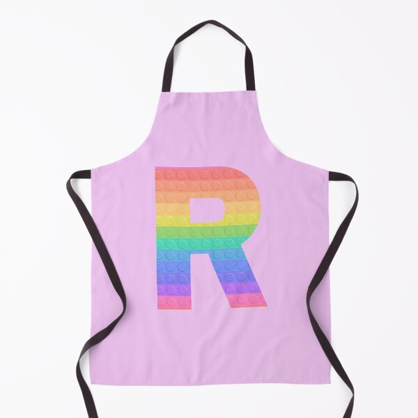 Item preview, Sensory Toy Style Rainbow Stripe - Capital Letter R - Initial R designed and sold by TheFlyingPug.