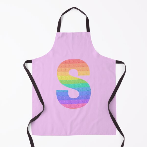Item preview, Sensory Toy Style Rainbow Stripe - Capital Letter S - Initial S designed and sold by TheFlyingPug.