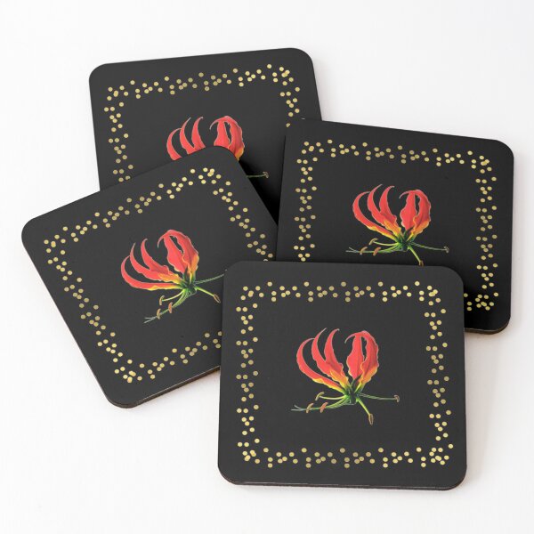 Item preview, Flame Lily Fire Lily - Source Of All Life designed and sold by Digitalme Designs.