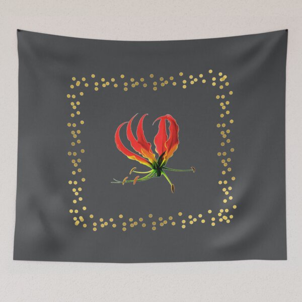 Item preview, Flame Lily Fire Lily - Source Of All Life designed and sold by Digitalme Designs.