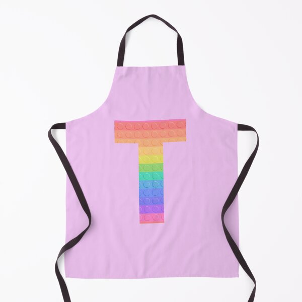 Item preview, Sensory Toy Style Rainbow Stripe - Capital Letter T - Initial T designed and sold by TheFlyingPug.