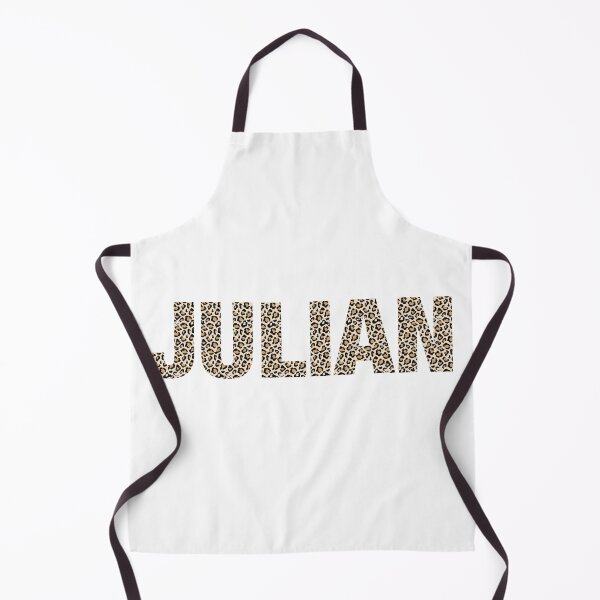 Item preview, Julian name leopard pattern my name is Julian gift birthday holiday anniversary Essential Inspiration Joy Mood Funny designed and sold by DesignByHeartUK.