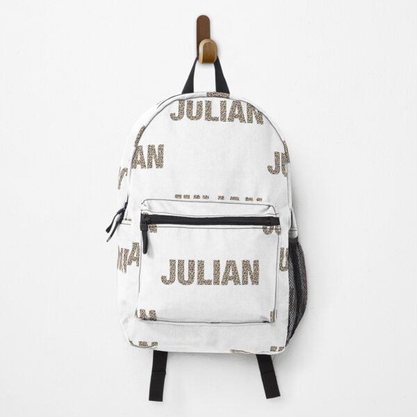 Item preview, Julian name leopard pattern my name is Julian gift birthday holiday anniversary Essential Inspiration Joy Mood Funny designed and sold by DesignByHeartUK.