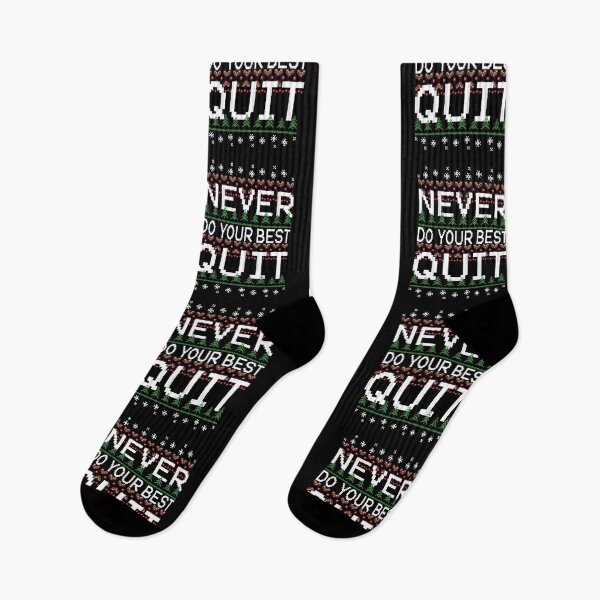 Item preview, Don't Do Your Best Quit Festive Christmas Jumper Style Graphic designed and sold by GO SHIRT-TEE.