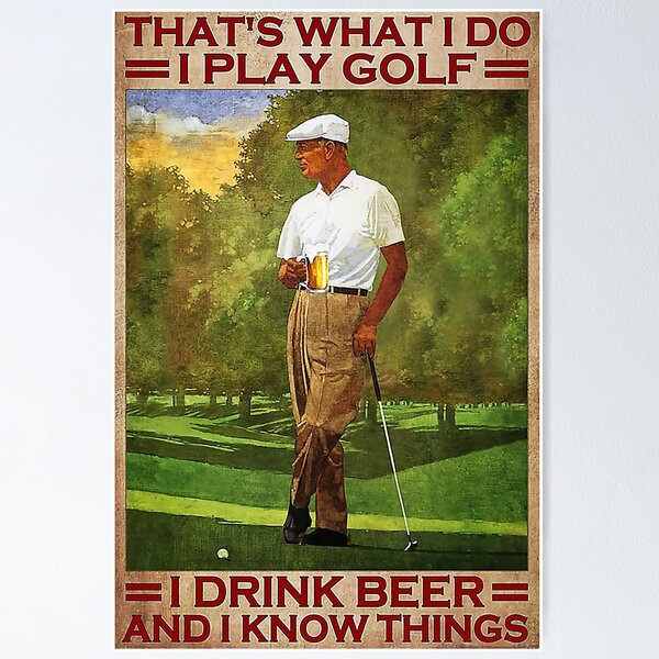 Funny Golf Wall Art for Sale | Redbubble