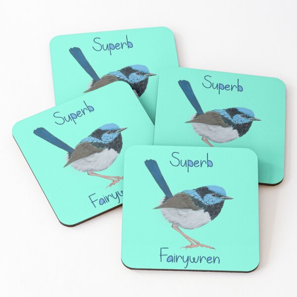 Item preview, Superb Fairywren designed and sold by Janet Burns.
