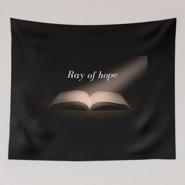 Item preview, Ray of hope - Believe in faith quotes designed and sold by DigitalArtTrend.