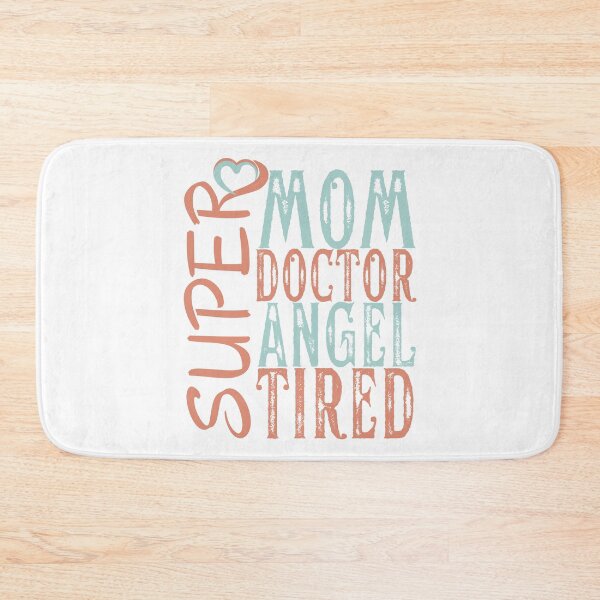 Item preview, Super Mom Super Doctor Super Angel Super Tired designed and sold by Desigffee.