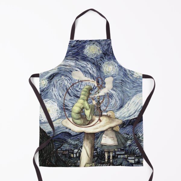 Item preview, Alice & The Caterpillar Starry Night - Alice In Wonderland designed and sold by maryedenoa.