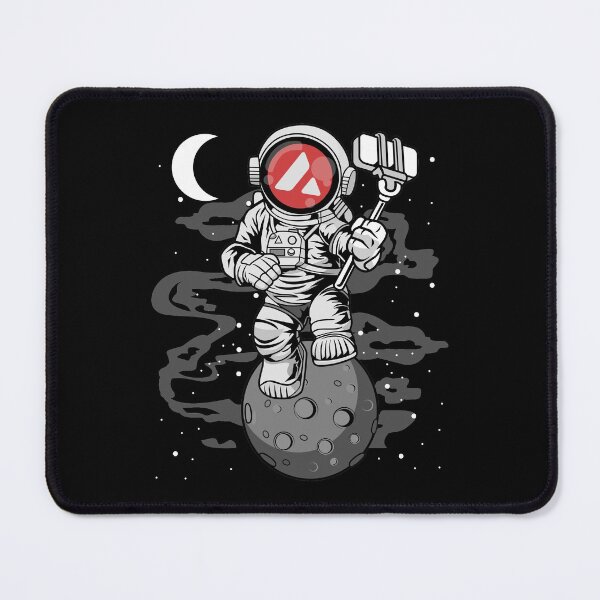 Item preview, Astronaut Selfie Avalanche AVAX Coin To The Moon Crypto Token Cryptocurrency Blockchain Wallet designed and sold by AriellaGross.
