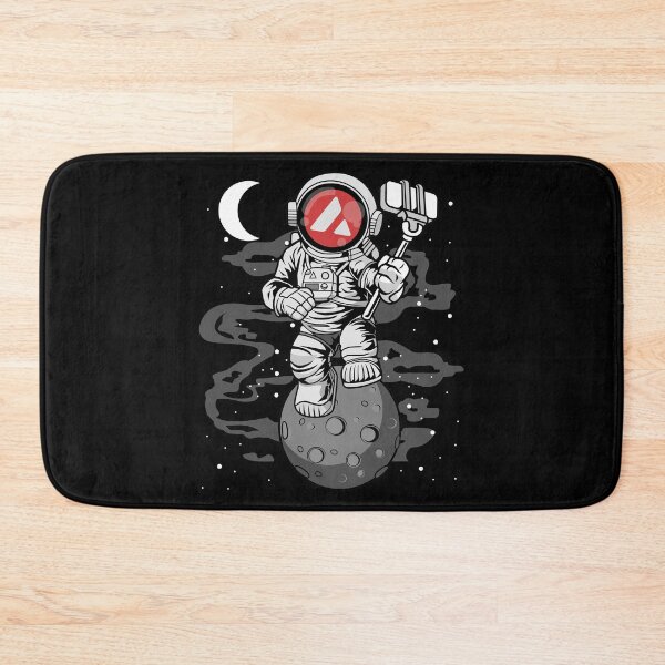 Item preview, Astronaut Selfie Avalanche AVAX Coin To The Moon Crypto Token Cryptocurrency Blockchain Wallet designed and sold by AriellaGross.