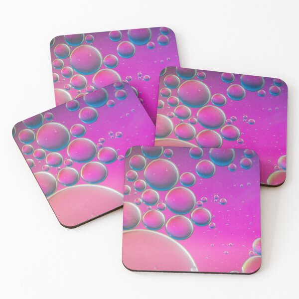 Item preview, Purple defocused abstract background picture made with oil, water and soap designed and sold by anytka.