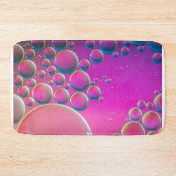 Item preview, Purple defocused abstract background picture made with oil, water and soap designed and sold by anytka.
