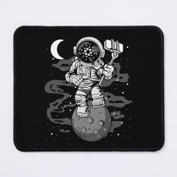 Item preview, Astronaut Selfie Cardano ADA Coin To The Moon Crypto Token Cryptocurrency Blockchain Wallet designed and sold by AriellaGross.