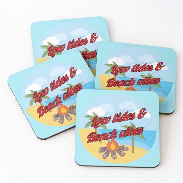 Item preview, LOW TIDES & BEACH VIBES designed and sold by madscArt.