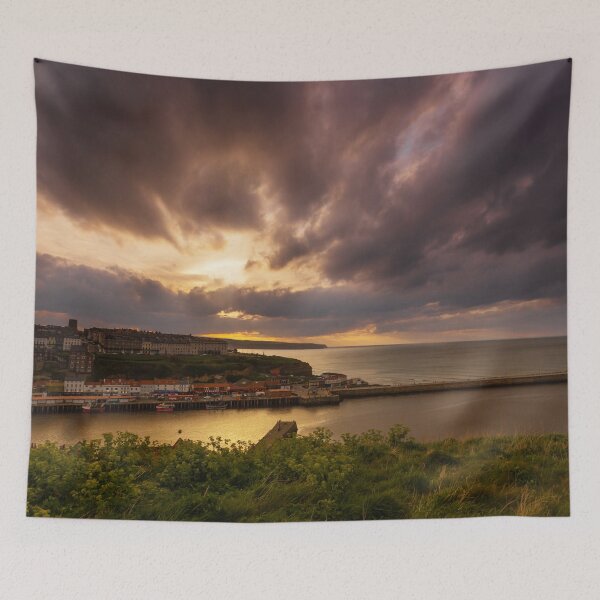 Item preview, Whitby Sunset designed and sold by grumpykeith.