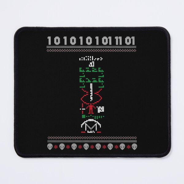 Item preview, Funny Ugly Arecibo Message Christmas Alien Astronomy Space Gift designed and sold by stearman.