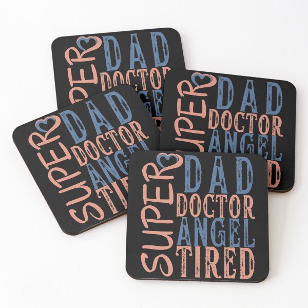 Item preview, Super Dad Super Doctor Super Angel Super Cansado designed and sold by Desigffee.