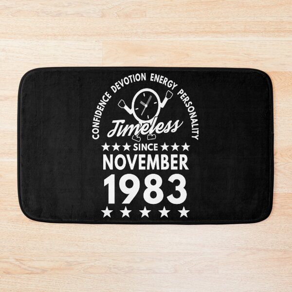 Item preview, November Birthday Timeless Person - 1983 - White Text designed and sold by MoonsmileProd.