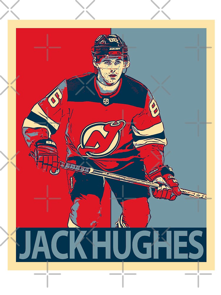 Jack Hughes New Jersey Hockey  Classic T-Shirt for Sale by