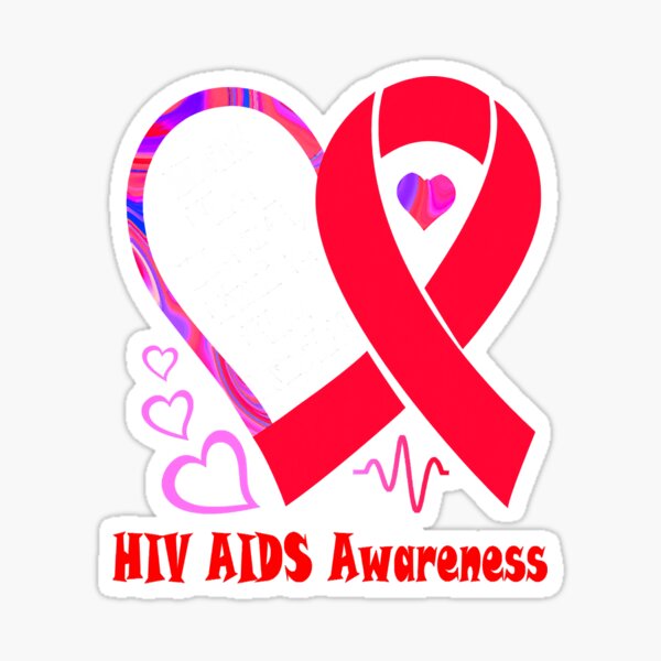 Item preview, Half The Heart Twice The Fight Hiv designed and sold by BundlerVq.