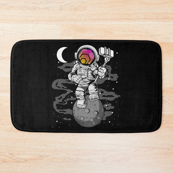 Item preview, Astronaut Selfie HEX Coin To The Moon HEX Crypto Token Cryptocurrency Blockchain Wallet designed and sold by AriellaGross.