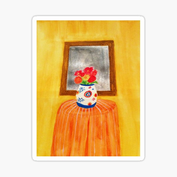 Colorful Flowers Sticker