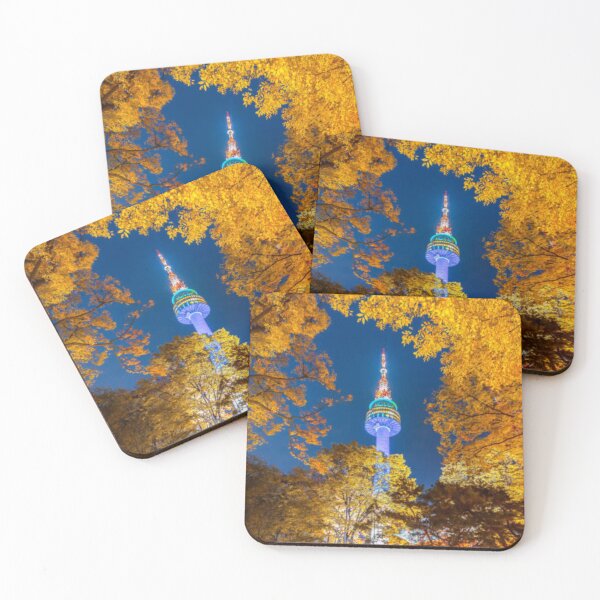 Item preview, Namsan Tower at night in Seoul designed and sold by class01.