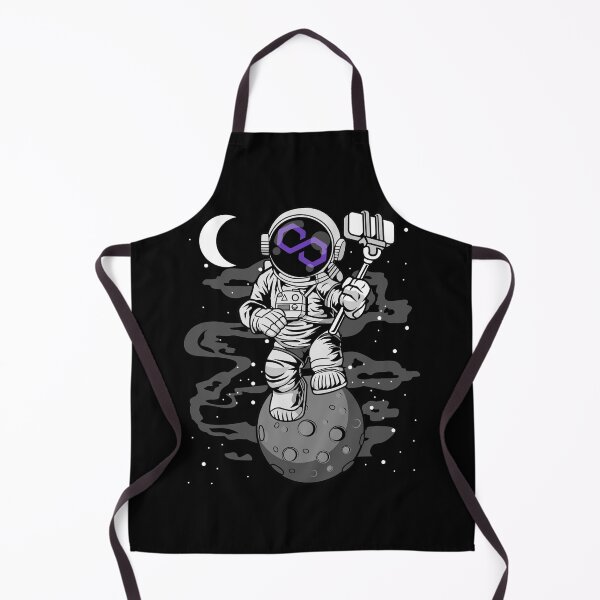 Item preview, Astronaut Selfie Polygon Matic Coin To The Moon Crypto Token Cryptocurrency Blockchain Wallet designed and sold by AriellaGross.
