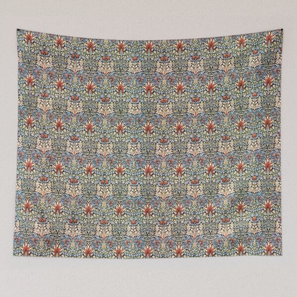 Item preview, Floral Pattern William Morris Vintage Flower Texture designed and sold by Pankas.