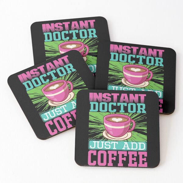 Item preview, Instant doctor just add coffee designed and sold by Designhub14.