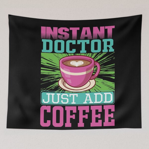Item preview, Instant doctor just add coffee designed and sold by Designhub14.
