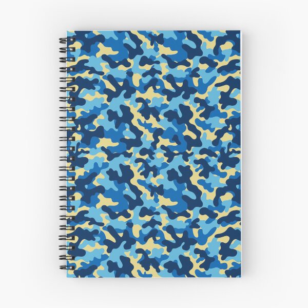 Item preview, Camouflage Pattern - Blue & Yellow 2 designed and sold by SoulArtLove.