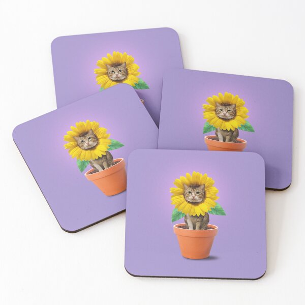 Item preview, Sunflower Kitty Cat designed and sold by leBoosh-Designs.