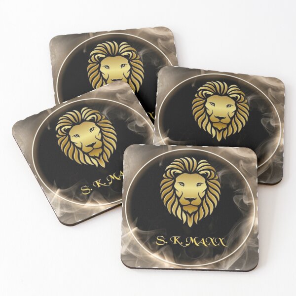 Item preview, Golden lion branded Logo design designed and sold by SKMAXX.
