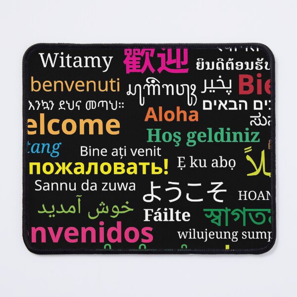 Item preview, Welcome TEXT designed and sold by yassineddy.