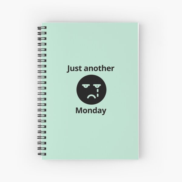Item preview, Just Another Monday Monday Blue Humor designed and sold by allysmar.