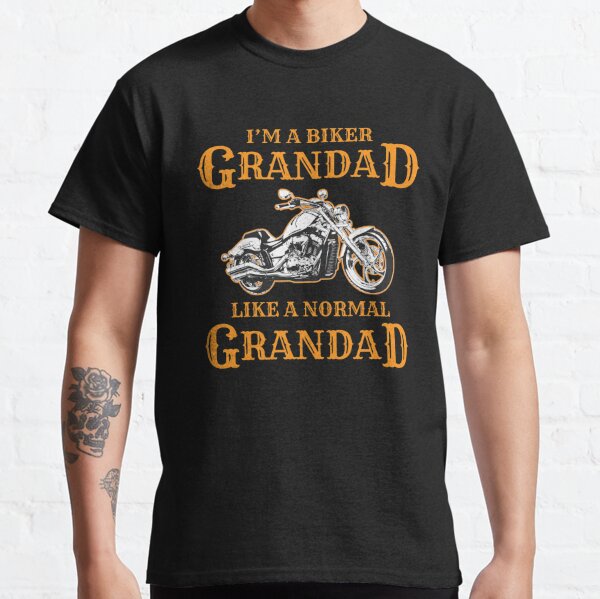 Born to Ride T-Shirt Gift Fathers Birthday Funny Joke Grandad Xmas Biker Racing 