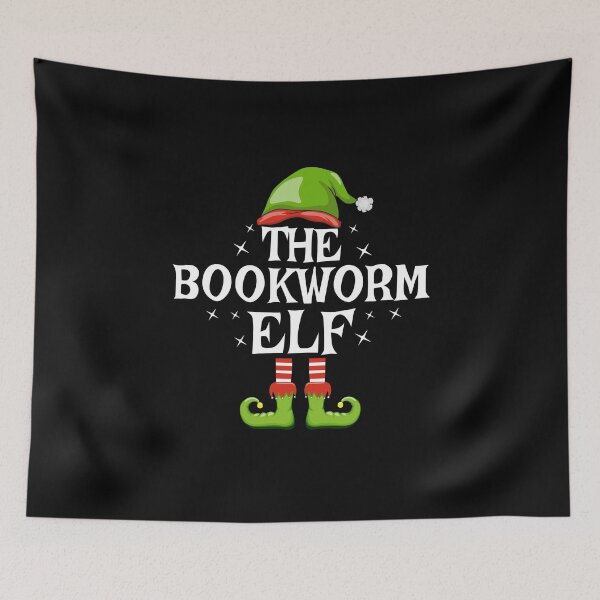 Item preview, Bookworm Elf Family Matching Christmas Pajama for Books Reading Lover designed and sold by alenaz.