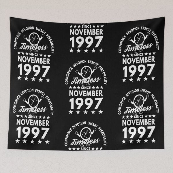 Item preview, November Birthday Timeless Person - 1997 - White Text designed and sold by MoonsmileProd.