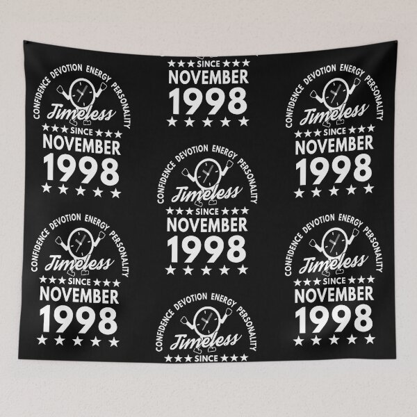 Item preview, November Birthday Timeless Person - 1998 - White Text designed and sold by MoonsmileProd.
