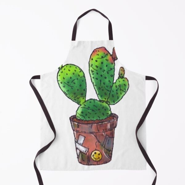 Item preview, Cactus Plantation Cute Sketching artwork with Smiley designed and sold by zirnurzaheer.