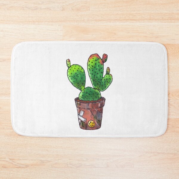 Item preview, Cactus Plantation Cute Sketching artwork with Smiley designed and sold by zirnurzaheer.