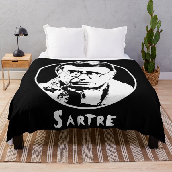 Item preview, Jean-Paul Sartre designed and sold by Careful Disorder.