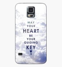 Funda/vinilo para Samsung Galaxy Que tu corazón sea tu llave guía - Versión de fondo
