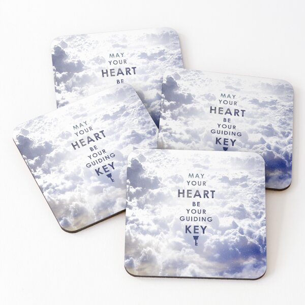 Item preview, May your Heart be your guiding Key - Background version  designed and sold by gysahlgreens.
